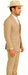 Mens Stacy Adams Suit - Designer Suit - 3 Piece Suit - Vested Suit - Flat Front Pant- Modern Fit Suits Tan Suit