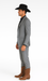 Mens Stacy Adams Suit - Designer Suit - 3 Piece Suit - Vested Suit - Flat Front Pant-Modern Fit Suits Medium Grey Suit