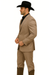 Mens Stacy Adams Suit - Designer Suit - 3 Piece Suit - Vested Suit - Flat Front Pant- Modern Fit Suits Tan Suit