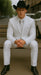 Mens Stacy Adams Suit - Designer Suit - 3 Piece Suit - Vested Suit - Flat Front Pant- Modern Fit Suits White Suit