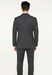 Men's Steel Grey 1 Button  Peak Lapel Suit