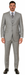 Vitali Brand Suits - Men'S Stone Double Vented Super Fine Poly Blend Suit