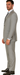 Vitali Brand Suits - Men'S Stone Double Vented Super Fine Poly Blend Suit