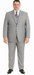 Vitali Brand Suits - Men'S Stone Double Vented Super Fine Poly Blend Suit