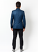 Men's Stylish Sportcoat/ Blazer Cobalt ~Indigo ~ Bright Blue~Teal ~ indigo~Metallic Blue