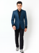 Men's Stylish Sportcoat/ Blazer Cobalt ~Indigo ~ Bright Blue~Teal ~ indigo~Metallic Blue