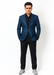 Men's Stylish Sportcoat/ Blazer Cobalt ~Indigo ~ Bright Blue~Teal ~ indigo~Metallic Blue