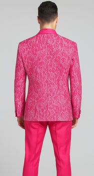 Mens Suit Pink