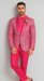 Mens Suit Pink