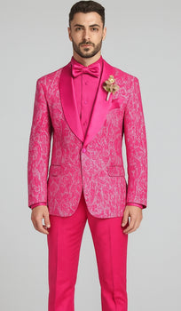 Mens Suit Pink