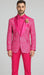 Mens Suit Pink