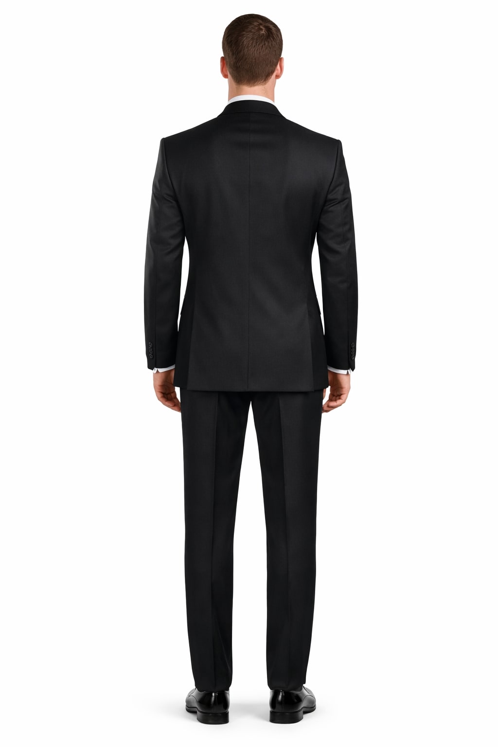 2 Button Super 120'S Wool Tuxedo Jacket + Pants - Image 2