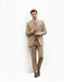 Men's Tan - Coffee Color Outfit Male Attire Great Gatsby Clothing Costumes Suits