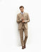Men's Tan - Coffee Color Outfit Male Attire Great Gatsby Clothing Costumes Suits