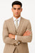 Men’s Tan Modern Fit 3-Piece Suit with Vest – Stylish Vested Formal Wear