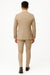 Men’s Tan Modern Fit 3-Piece Suit with Vest – Stylish Vested Formal Wear