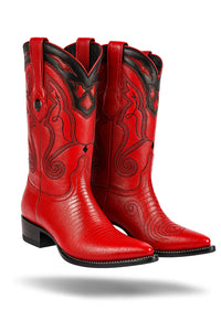 Men's Wild West Teju Lizard Skin 3X Toe Boots 29507 - Image 37