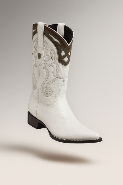 Men's Wild West Teju Lizard Skin 3X Toe Boots 29507 - Image 48