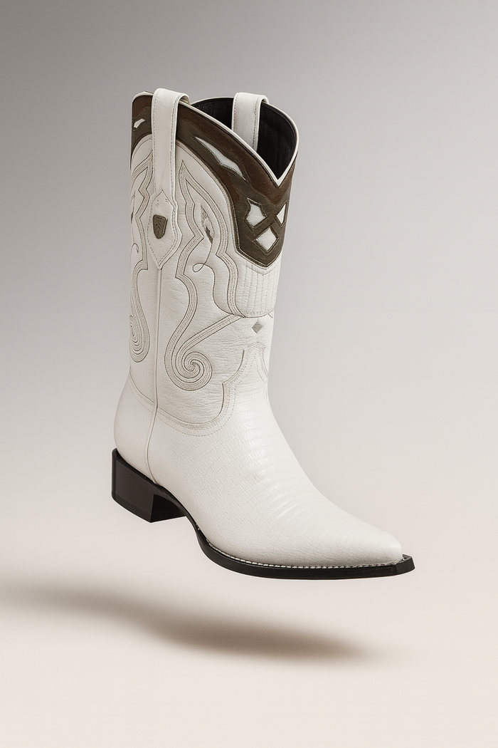 Men's Wild West Teju Lizard Skin 3X Toe Boots 29507 - Image 48