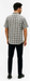 Mens Textured Plaid Walking Suit in black/white by Dreams by Zacchi – 2 Piece Leisure Outfit with Matching Shirt and Pants - $99