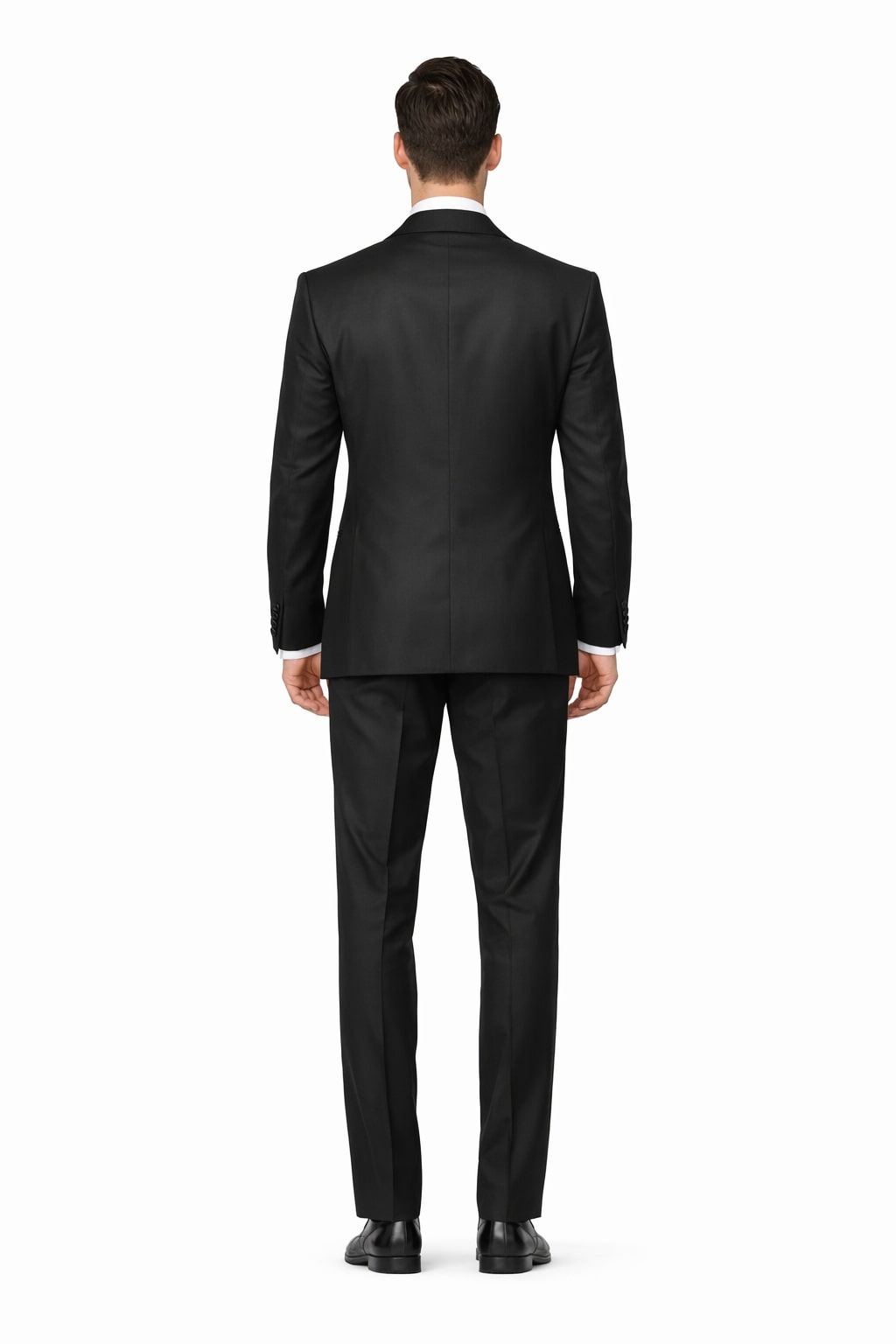 Two Button Three Piece Flat Front Tuxedo