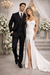 Mens Three Piece Suit - Vested Suit 2 Button Solid Color Heather Charcoal Men'S Suit