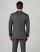 Men's Charcoal Shawl Lapel Tuxedo with Satin Trim – Vested Wedding Suit