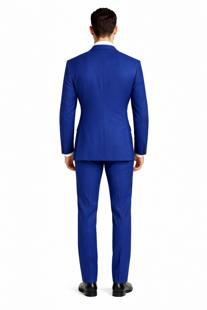 Men's Two Button  Designer Fashion Dress Casual Blazer On Sale Blazer Royal