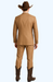 Men's Two-Piece Side Vents 2 Button Light Rust Cheap Priced Business Suits Clearance Sale