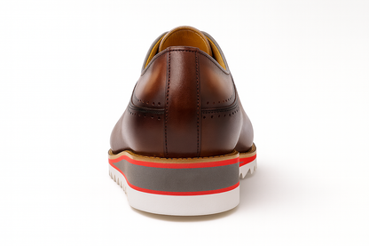 Carrucci Stylish Two-Tone Brogue Oxford