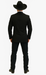 Men's Two Toned Full Lapels Shawl Black Tuxedo wool Fabric Suit