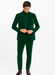 Mens Velvet Suit - Green Suit