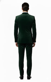 Mens Velvet Suit - Slim Fit Double Breasted Suit Blazer and Pants - Gr MensUSA Mens Velvet Suit - Slim Fit Double Breasted Suit Blazer and Pants - Gr MensUSA