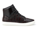 Belvedere Vero Crocodile Patchwork High-Top Sneaker in Honey