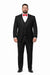 Two Button Three Piece Flat Front Tuxedo