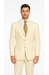 Men's Vitali  Authentic 2 Button Cream Slim Fit Suit