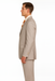 Men's Vitali  Authentic 2 Button Khaki Slim Fit Suit