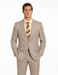 Men's Vitali  Authentic 2 Button Khaki Slim Fit Suit