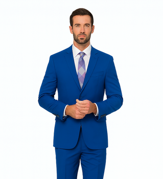 Men's Vitali  Authentic 2 Button Royal Slim Fit Dress Suits for Men - Image 8