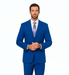 Men's Vitali  Authentic 2 Button Royal Slim Fit Dress Suits for Men