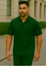 Mens Walking Suit - Big and Tall Casual Suit - Emerald Green Suit Up to 6XL Pants