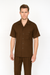 Mens Walking Suit in Color Brown leisure suit causal Matching Shirt and Pants $99