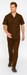 Mens Walking Suit in Color Brown leisure suit causal Matching Shirt and Pants $99