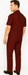 Mens Walking Suit in Color Burgundy leisure suit causal Matching Shirt and Pants $99