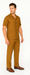 Mens Walking Suit in Color caramel  leisure suit causal Matching Shirt and Pants $99