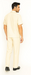 Mens Walking Suit in Color cream leisure suit causal Matching Shirt and Pants $99