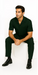 Mens Walking Suit in Color hunter green  leisure suit causal Matching Shirt and Pants $99