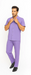 Mens Walking Suit in Color lavender leisure suit causal Matching Shirt and Pants $99