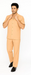 Mens Walking Suit in Color melon leisure suit causal Matching Shirt and Pants $99