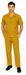 Mens Walking Suit in Color mustard  leisure suit causal Matching Shirt and Pants $99